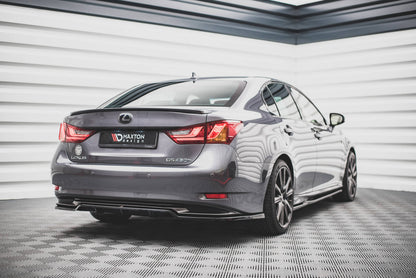 Bagerste splitter (med vertikale bars) Lexus GS F Sport Hybrid Mk4 (L10)