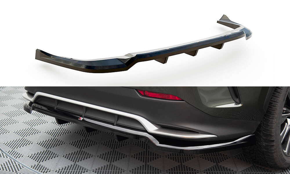 Bagerste splitter (med vertikale bars) Lexus NX F-Sport Mk2