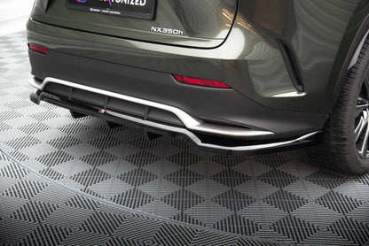 Bagerste splitter (med vertikale bars) Lexus NX F-Sport Mk2