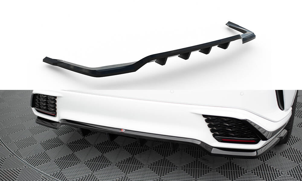 Bagerste splitter (med vertikale bars) Lexus RX F-Sport Mk5