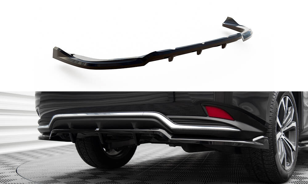 Bagerste splitter (med vertikale bars) Lexus RX Mk4 Facelift