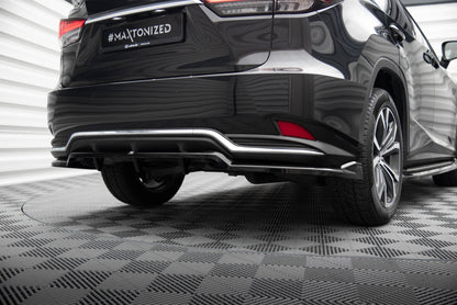 Bagerste splitter (med vertikale bars) Lexus RX Mk4 Facelift