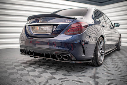 Bagerste splitter (med vertikale bars) Mercedes-AMG C 43 Sedan / Estate W205 / S205 Facelift
