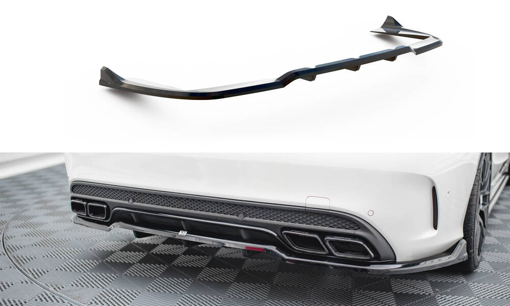 Bagerste splitter (med vertikale bars) Mercedes-AMG C63 Sedan / Estate W205 / S205