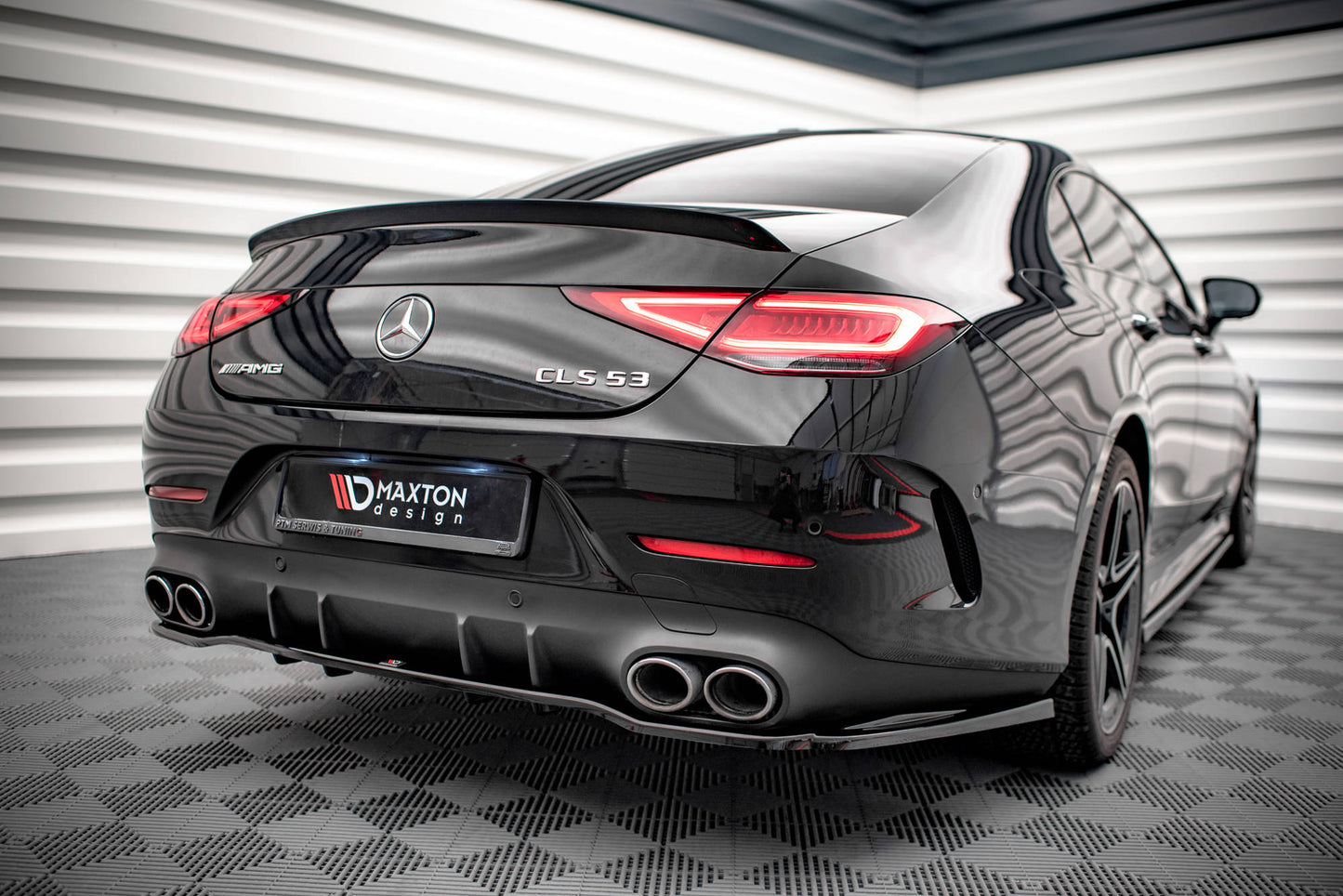 Bagerste splitter (med vertikale bars) Mercedes-AMG CLS 53 C257