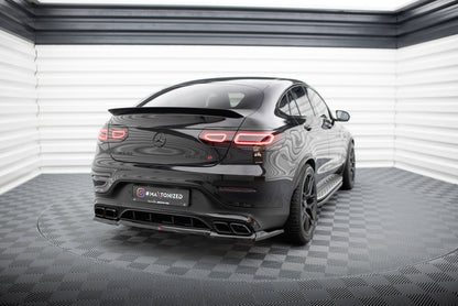 Bagerste splitter (med vertikale bars) Mercedes-AMG GLC 63 Coupe C253 Facelift