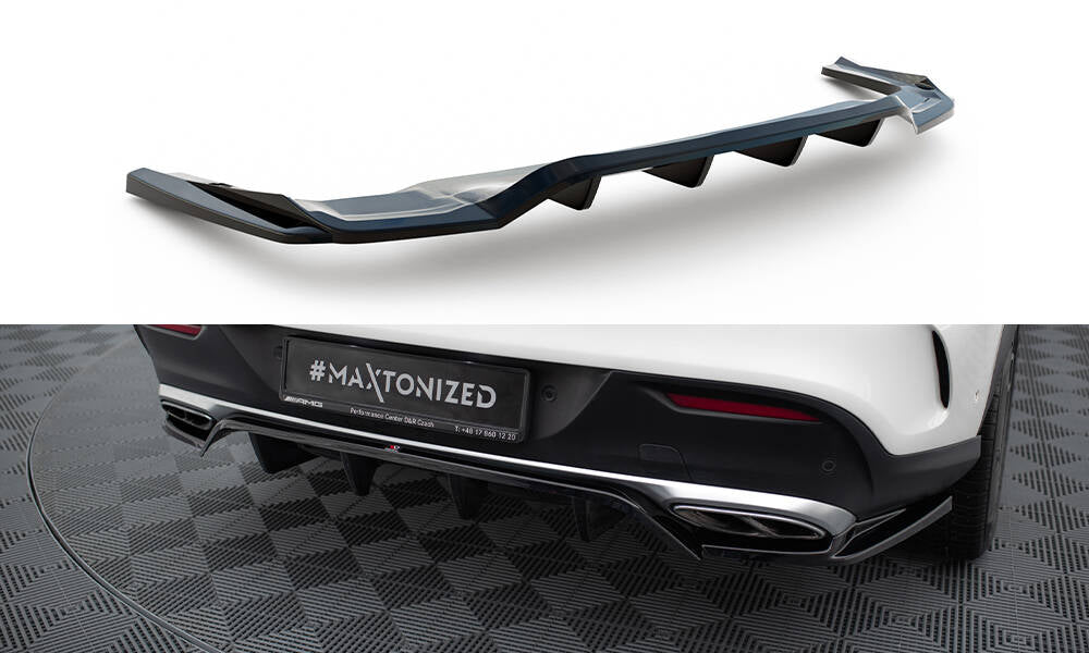 Bagerste splitter (med vertikale bars) Mercedes-AMG GLE 43 Coupe C292
