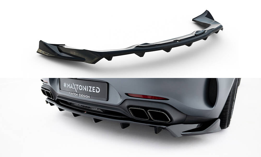Bagerste splitter (med vertikale bars) Mercedes-AMG GT C C190 Facelift