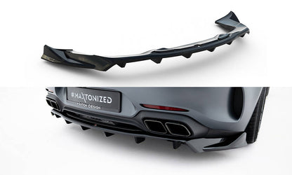 Bagerste splitter (med vertikale bars) Mercedes-AMG GT C C190 Facelift