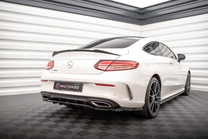 Bagerste splitter (med vertikale bars) Mercedes-Benz C Coupe AMG-Line C205 Facelift