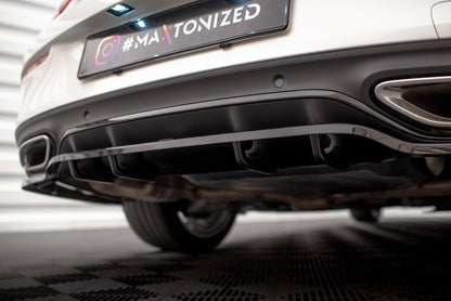 Bagerste splitter (med vertikale bars) Mercedes-Benz C Coupe AMG-Line C205 Facelift