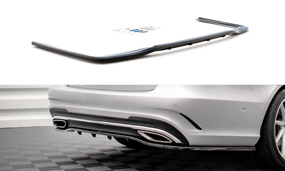Bagerste splitter (med vertikale bars) Mercedes-Benz E AMG-Line Sedan W212 Facelift