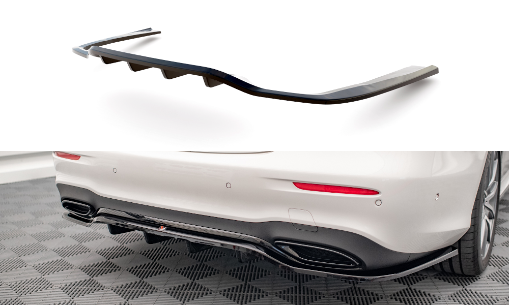 Bagerste splitter (med vertikale bars) Mercedes-Benz E AMG-Line Sedan W213 Facelift