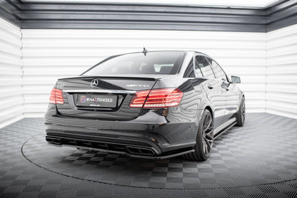 Bagerste splitter (med vertikale bars) Mercedes-Benz E63 AMG Sedan W212 Facelift