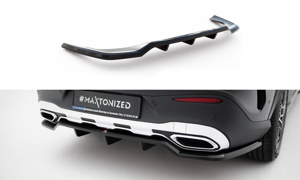 Bagerste splitter (med vertikale bars) Mercedes-Benz GLC Coupe AMG-Line C254