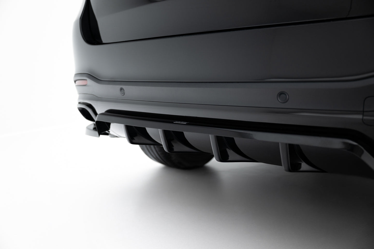 Bagerste splitter (med vertikale bars) Mercedes-Benz GLE SUV AMG-Line W167 / W167 Facelift