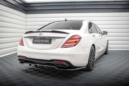 Bagerste splitter (med vertikale bars) Mercedes-Benz S AMG-Line W222 Facelift
