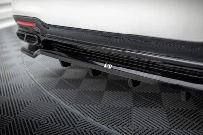 Bagerste splitter (med vertikale bars) Mercedes-Benz S AMG-Line W222 Facelift