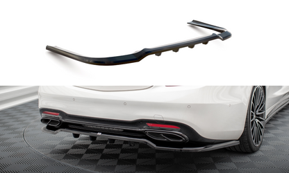 Bagerste splitter (med vertikale bars) Mercedes-Benz S AMG-Line W222 Facelift