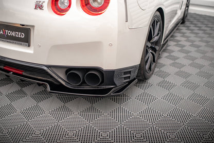 Bagerste splitter (med vertikale bars) Nissan GTR R35 Facelift