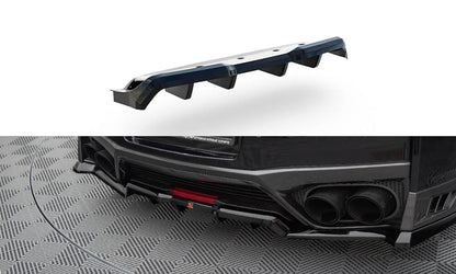 Bagerste splitter (med vertikale bars) Nissan GTR R35 Facelift