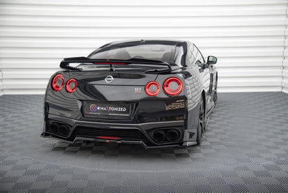 Bagerste splitter (med vertikale bars) Nissan GTR R35 Facelift