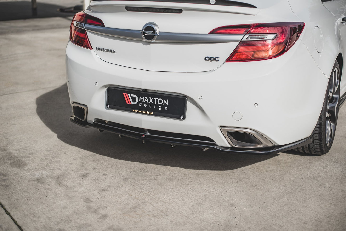 Bagerste splitter (med vertikale bars) Opel Insignia Mk. 1 OPC Facelift