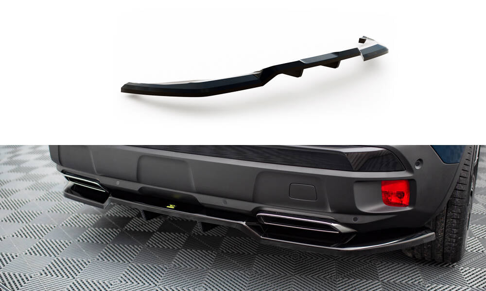 Bagerste splitter (med vertikale bars) Peugeot 3008 GT-Line Mk2 Facelift