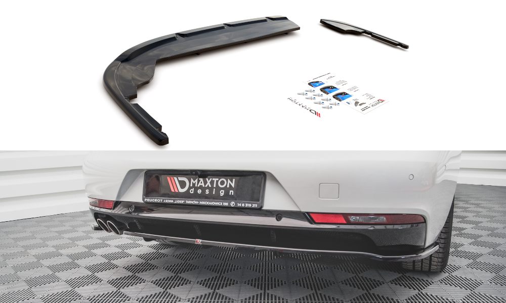 Bagerste splitter (med vertikale bars) Peugeot 508 Diesel Mk2