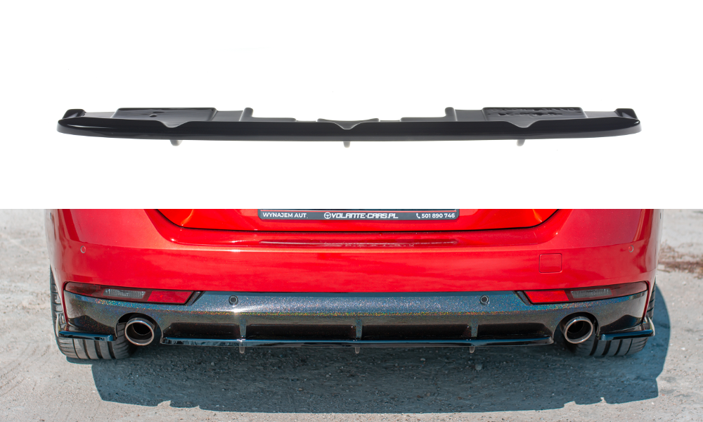 Bagerste splitter(med vertikale bars) Peugeot 508 Petrol Mk2