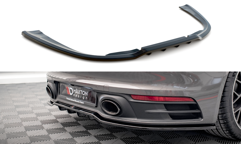 Bagerste splitter (med vertikale bars) Porsche 911 Carrera 4S 992