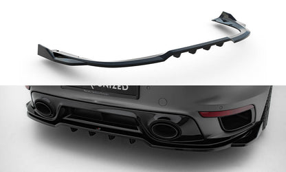 Bagerste splitter (med vertikale bars) Porsche 911 Turbo S Sport Package 992