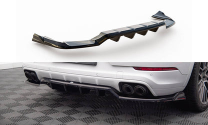 Bagerste splitter (med vertikale bars) Porsche Cayenne Coupe / SUV Mk3