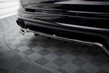Bagerste splitter (med vertikale bars) Porsche Cayenne Mk2 Facelift