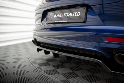 Bagerste splitter (med vertikale bars) Porsche Panamera E-Hybrid 971 Facelift
