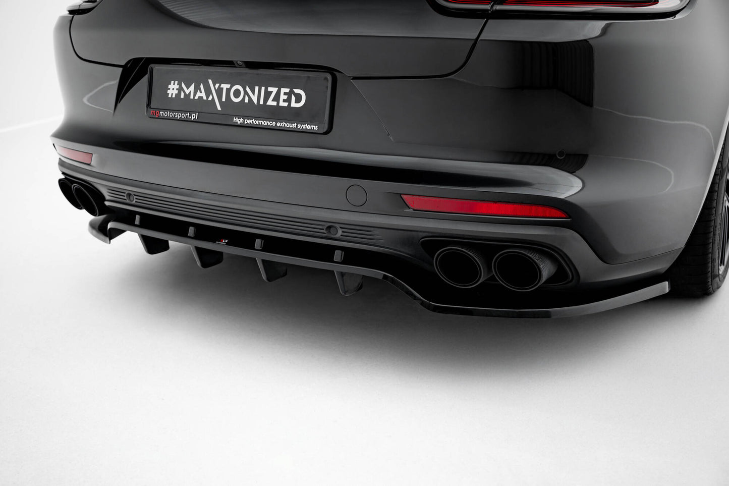 Bagerste splitter (med vertikale bars) Porsche Panamera Turbo S E-Hybrid / Panamera E-Hybrid / Panamera 4S 971