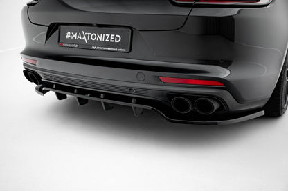 Bagerste splitter (med vertikale bars) Porsche Panamera Turbo S E-Hybrid / Panamera E-Hybrid / Panamera 4S 971