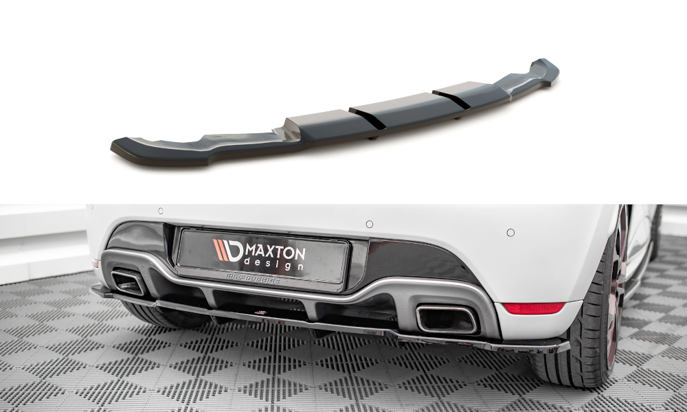 Bagerste splitter (med vertikale bars) Renault Clio RS Mk4