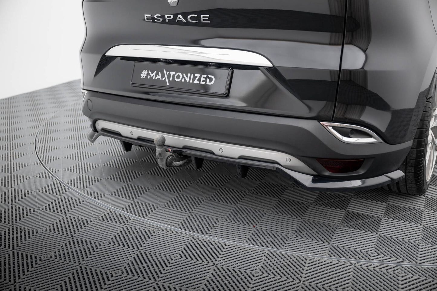 Bagerste splitter (med vertikale bars) Renault Espace Mk5 Facelift