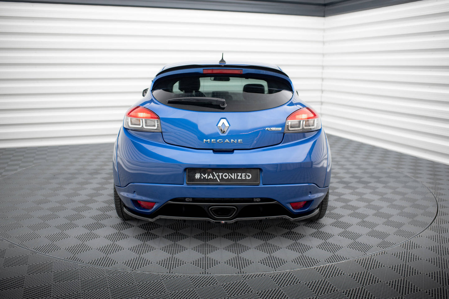 Bagerste splitter (med vertikale bars) Renault Megane RS Mk3