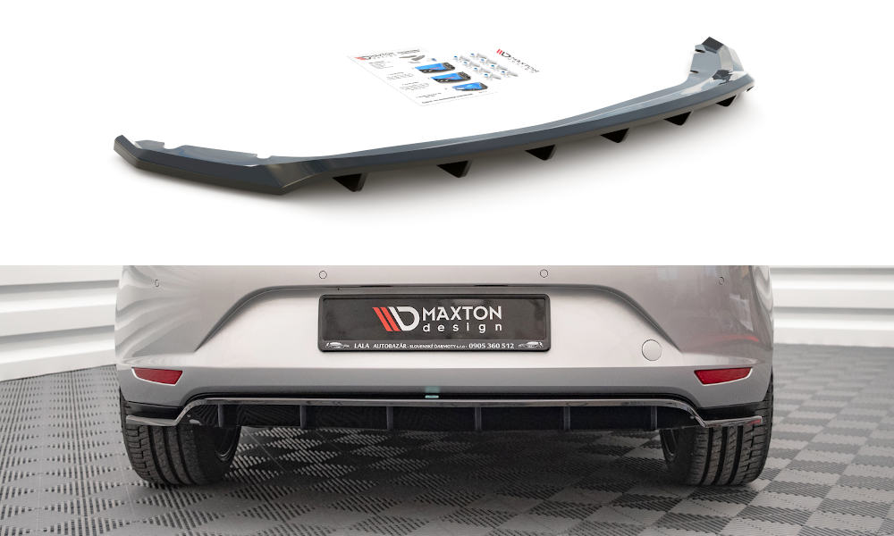 Bagerste splitter (med vertikale bars) Seat Leon Hatchback Mk3
