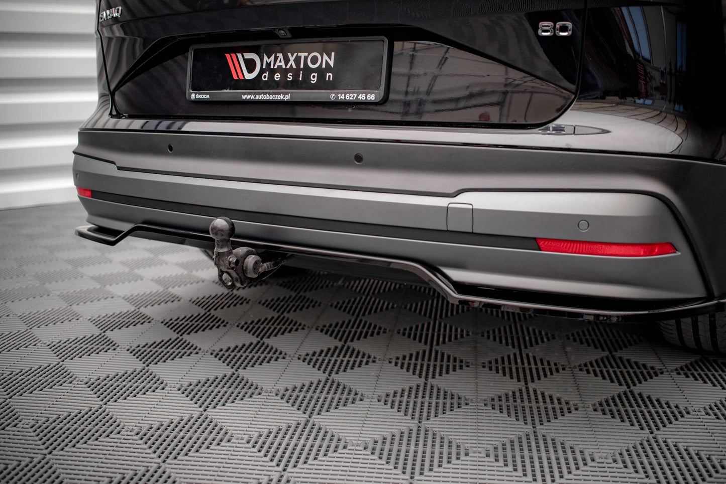 Bagerste splitter (med vertikale bars) Skoda Enyaq iV