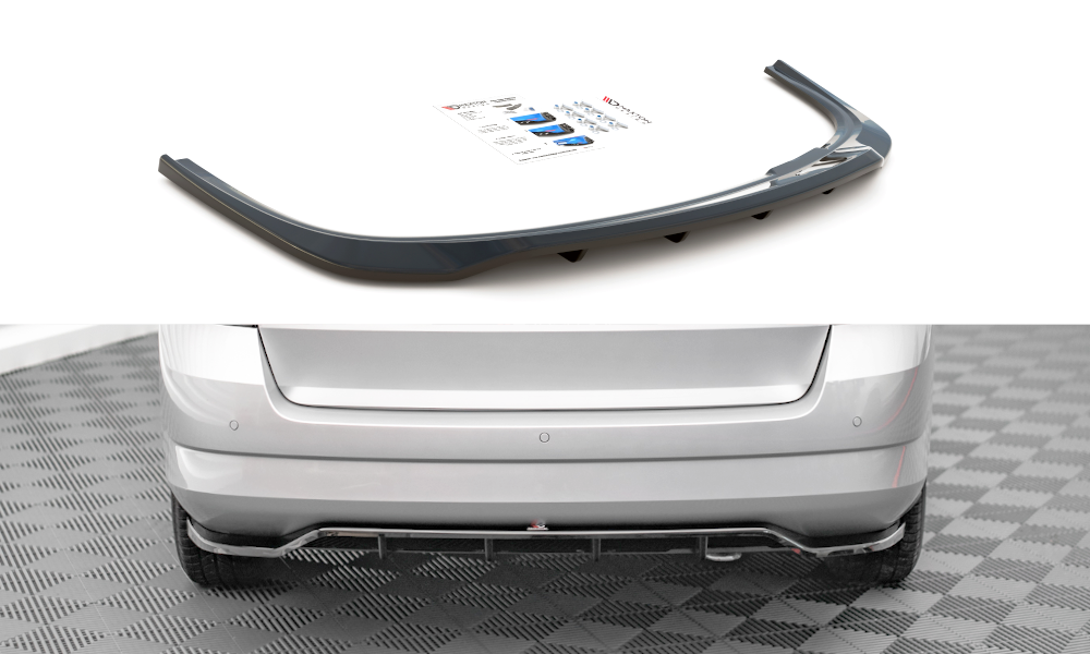 Bagerste splitter (med vertikale bars) Skoda Fabia Combi Mk3