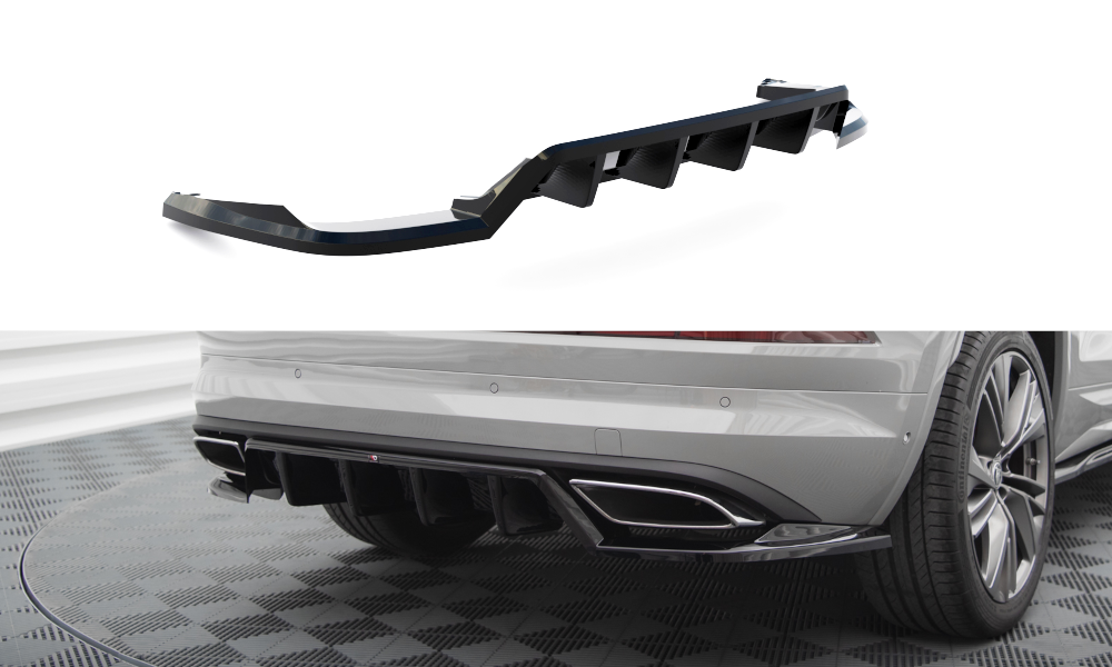 Bagerste splitter (med vertikale bars) Skoda Kodiaq RS Mk1 / Mk1 Facelift