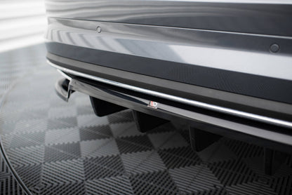 Bagerste splitter (med vertikale bars) Skoda Kodiaq Sportline Mk1 / Mk1 Facelift