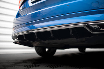 Bagerste splitter (med vertikale bars) Skoda Octavia Sportline Mk4