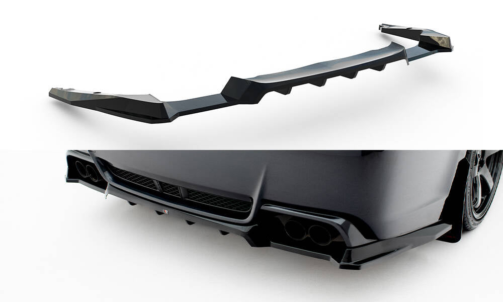 Bagerste splitter (med vertikale bars) Subaru Impreza WRX STI Mk3 Facelift