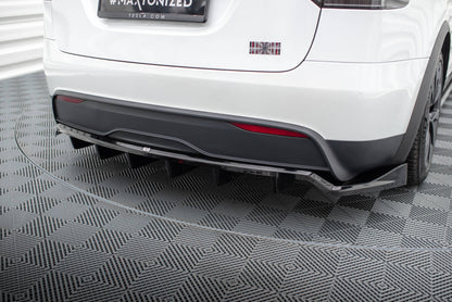 Bagerste splitter (med vertikale bars) Tesla Model X Mk1 Facelift