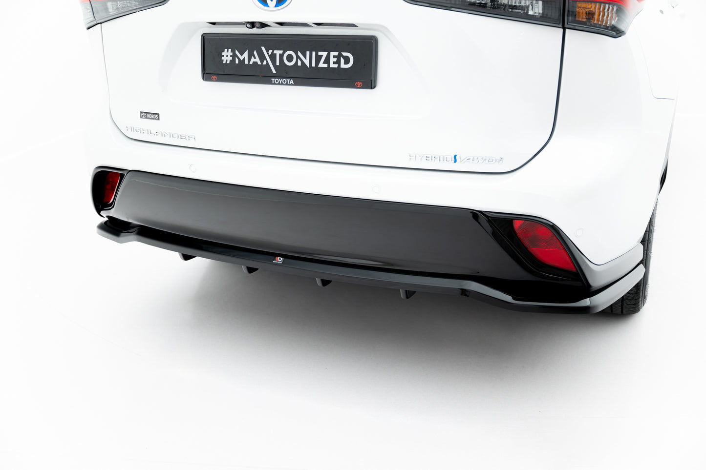 Bagerste splitter (med vertikale bars) Toyota Highlander Mk4