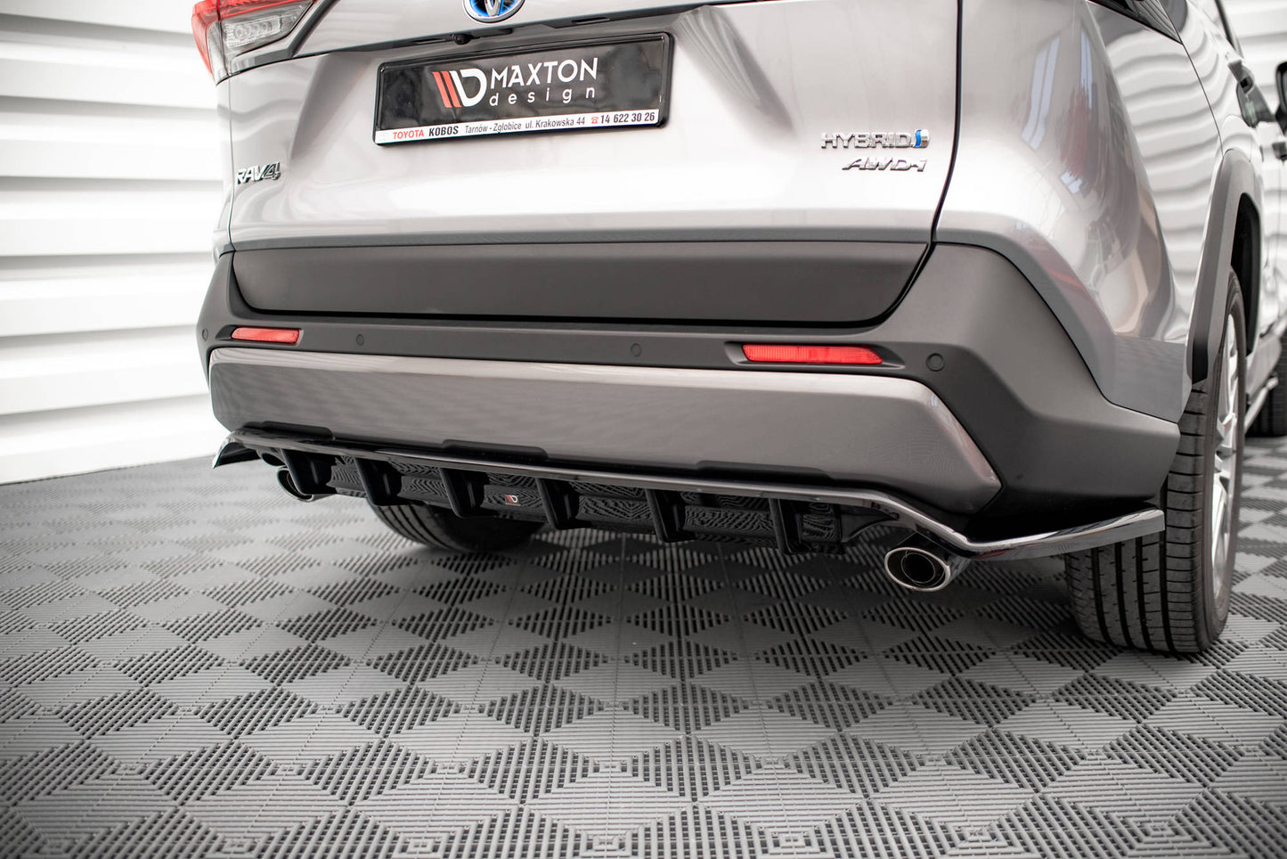 Bagerste splitter (med vertikale bars) Toyota RAV4 Mk5